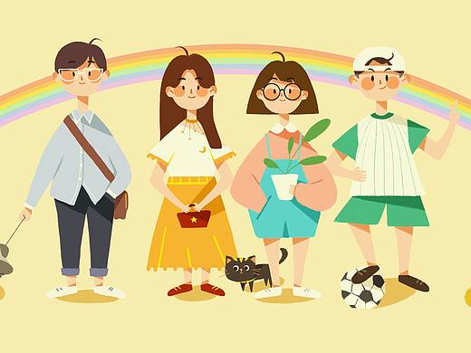 《好时光》系列插画