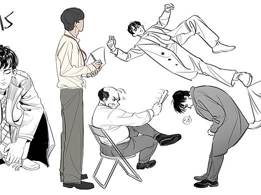 day15@速写班长（个人主页-ZNTc5NTcyODQ=） - 创作习作 - 站酷设计师屁股村长原创素材 - 站酷ZCOOL