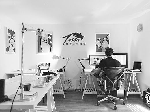 Tessa黛莎文化传媒Logo设计草案