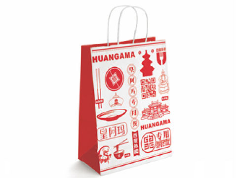 与百度外卖旗下合作的一款产品logo设计初稿