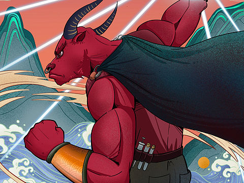 “牛”转乾坤（个人主页-ZNTA2NTQxNTI=） - 创作习作 - 站酷设计师Z58062141原创素材 - 站酷ZCOOL