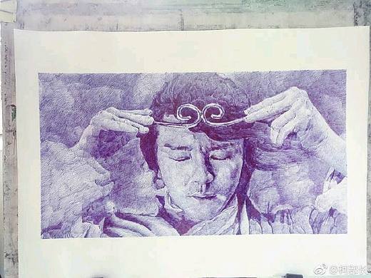 至尊寶《大話西游》（個人主頁-ZMzUwNDkzNTY=） - 繪畫 - 站酷設計師柯子顏原創(chuàng)素材 - 站酷ZCOOL