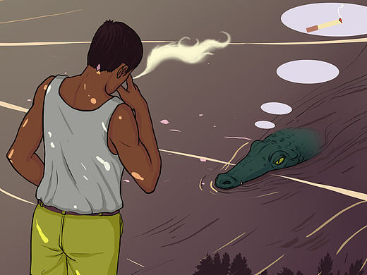 遐想（个人主页-ZMjE5MjQwMzI=） - 商业插画 - 站酷设计师吉普赛漂流者原创素材 - 站酷ZCOOL