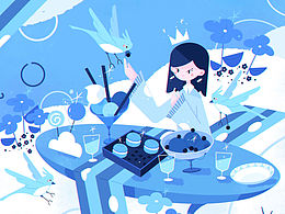 扁平风插画