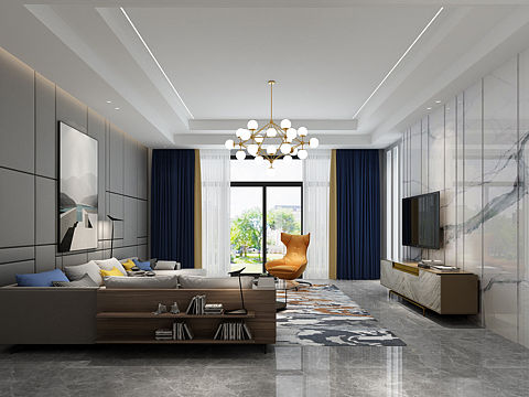 现代客厅