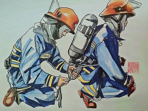 致敬消防员