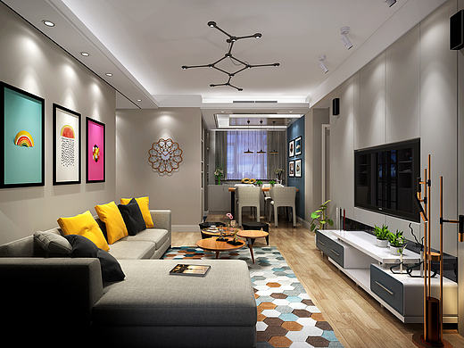 力尚 | leesun 佳兆業(yè)·金域天下家居設(shè)計(jì)（個(gè)人主頁(yè)-ZMjAyMDgwMzY=） - 家裝設(shè)計(jì) - 站酷設(shè)計(jì)師leesunDesign原創(chuàng)素材 - 站酷ZCOOL