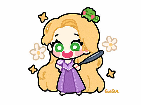 一波卡通迪士尼公主❤️