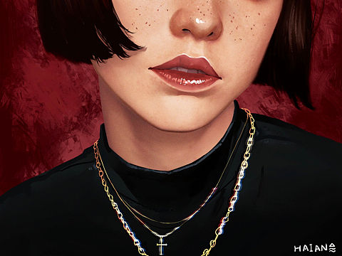 雀斑女孩👧（个人主页-ZNDQxMTk2NjA=） - 创作习作 - 站酷设计师海安BONG原创素材 - 站酷ZCOOL