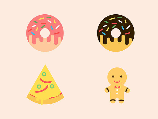 扁平化小練習(xí)-唔，下午茶？（個人主頁-ZMTUyMDIwNDQ=） - 創(chuàng)作習(xí)作 - 站酷設(shè)計師hicoco9原創(chuàng)素材 - 站酷ZCOOL