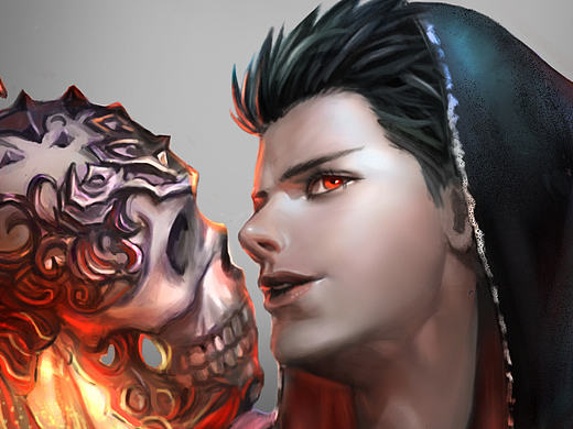 临摹急速k大神的画