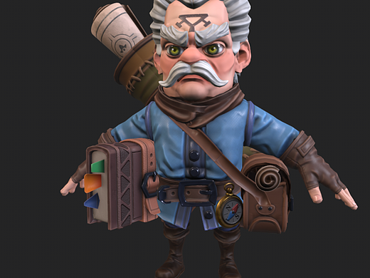 學(xué)習(xí)圖（個(gè)人主頁(yè)-ZNTUyNzg3MjA=） - 人物/生物 - 站酷設(shè)計(jì)師建模小龍包原創(chuàng)素材 - 站酷ZCOOL