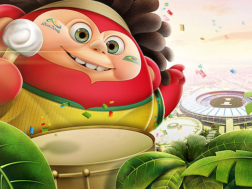 开福猴  奥运宝宝