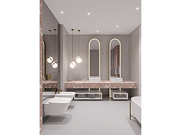 Corona场景渲染 I TOL'KO Oast 浴室