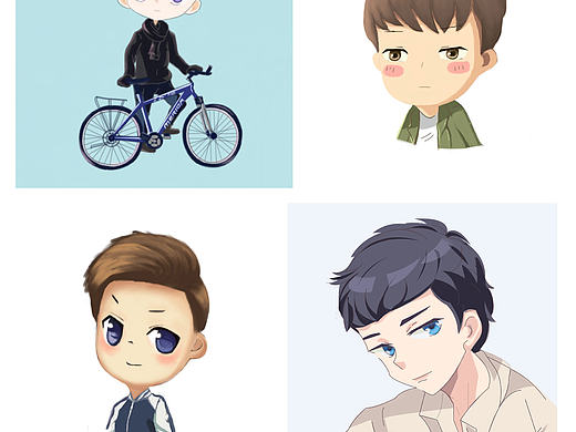 約稿動(dòng)漫頭像（個(gè)人主頁-ZMTkzMzE1NTI=） - 其他 - 站酷設(shè)計(jì)師爆走糖果醬原創(chuàng)素材 - 站酷ZCOOL