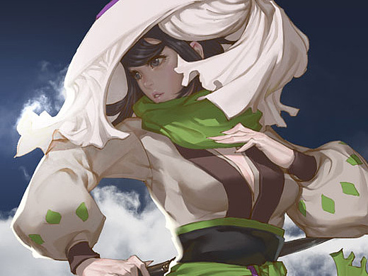 匕首女