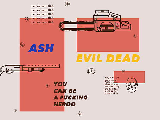 「Ash vs Evil Dead」icon design