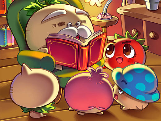 燃烧的蔬菜3系列