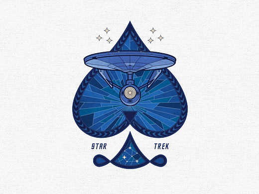 星际迷航主题扑克牌