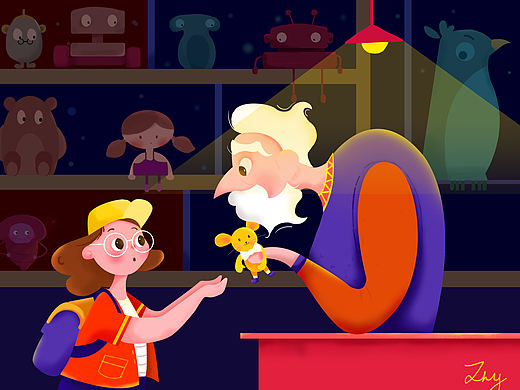 临摹插画（个人主页-ZMzYxNTI0MDA=） - 儿童插画 - 站酷设计师小張哦原创素材 - 站酷ZCOOL