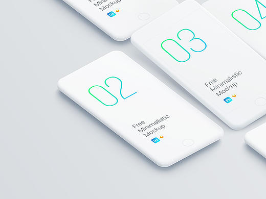 分享几张简洁的sketch模版~