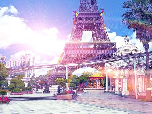 新海诚漫画风调色