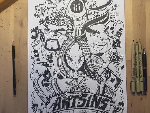 我的这半年是一幅画
