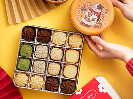 曲奇 平面风拍摄