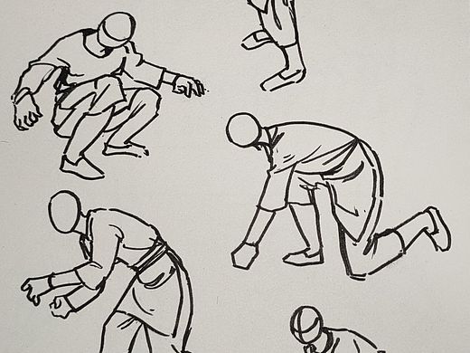 #速写60天挑战赛# DAY47@速写班长