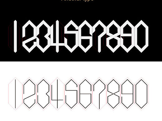 数字字体