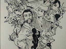 各韩国插画师的作品集(人物篇)