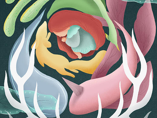 幻遇（个人主页-ZNDU2MzcxNDg=） - 儿童插画 - 站酷设计师TINSELY原创素材 - 站酷ZCOOL