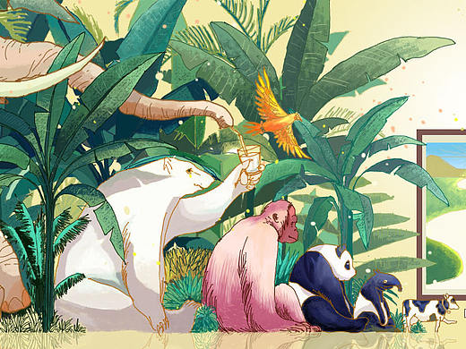 临摹大神金典包装。（个人主页-ZMjg5NzYxODQ=） - 商业插画 - 站酷设计师吴青音原创素材 - 站酷ZCOOL