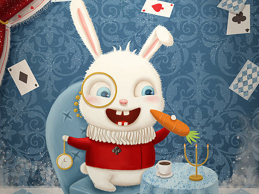 Rabbit（個人主頁-ZMjEyMjM3NzY=） - 商業(yè)插畫 - 站酷設計師楊吃人YRR原創(chuàng)素材 - 站酷ZCOOL