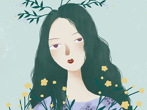 头顶长只花（个人主页-ZMzMxMTEyODQ=） - 创作习作 - 站酷设计师A丽丽丽君原创素材 - 站酷ZCOOL