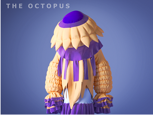 虚拟服饰《octopus》