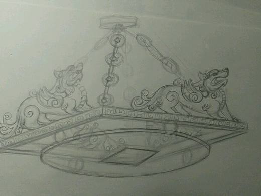 本人不是专业设计师，这只是几张铅笔草稿，不知道这样画下去有没有前景。期待能有位专业人士指点方向。