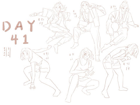 #速写60天挑战赛# Day 41 @速写班长