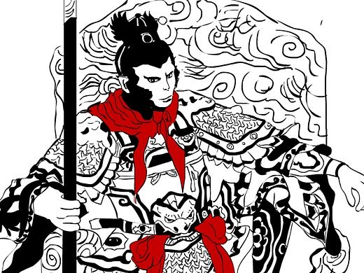 手绘板练习,临摹百度图片作品