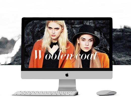 OVANROAD 呢大衣 页面