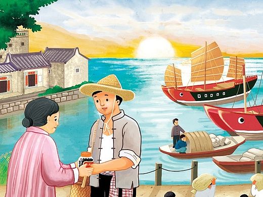 佳业手信潮州明信片