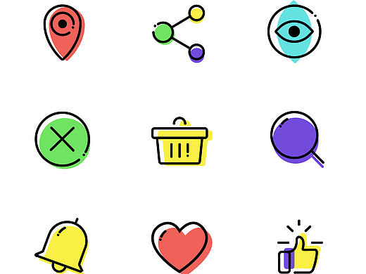 ICON（个人主页-ZMjE2ODExMDA=） - 图标 - 站酷设计师黄不烦原创素材 - 站酷ZCOOL