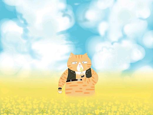 绘本 橘猫（个人主页-ZMjQ2MTczNjQ=） - 儿童插画 - 站酷设计师dongdongstar原创素材 - 站酷ZCOOL