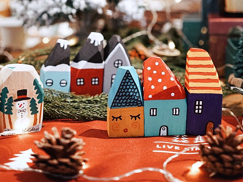 原创手绘小房子系列