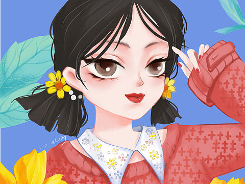 插画人物练习