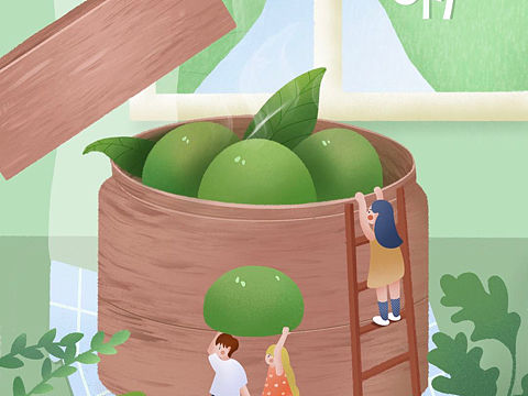 清明插画