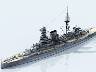 “巴勒姆”号战列舰，英国皇家海军“伊丽莎白女王”级。