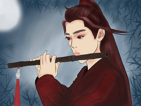 板绘陈情令之魏无羡(个人主页-ZNDI0MDk2MzI=) - 创作习作 - 站酷设计师kazafzuo原创素材 - 站酷ZCOOL