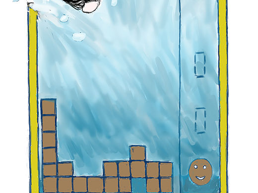 努力学习插画in~