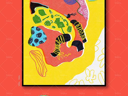 插画｜逡巡•当压力真的让你喘不过气了，你会怎么做？（个人主页-ZNTAxMDEzMjA=） - 新锐潮流插画 - 站酷设计师薯塔Aria原创素材 - 站酷ZCOOL